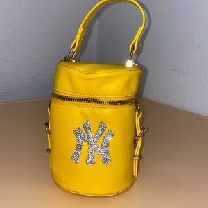 Yellow NY small purse